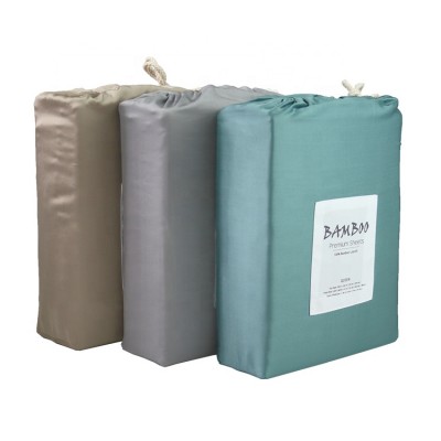 Wholesale Soft And Silky 100% Organic Bamboo Bed Sheet Bamboo Sheet Set Bamboo Bedding Set